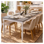 Long Wooden Dining Room Table
