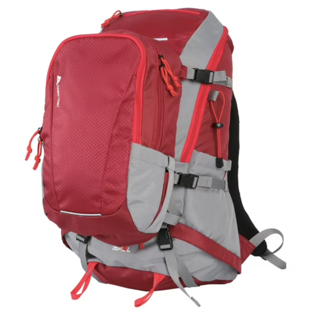 Ozark Trail 35-Liter Hiker Backpack w/ Detachable 15-Liter Daypack