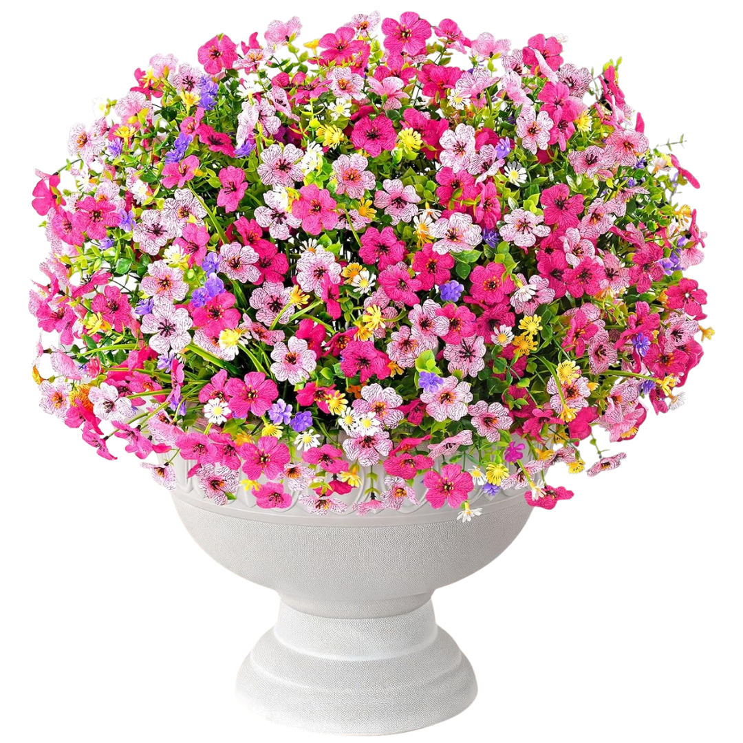 12-Pack Bluem Cade Artificial Flower Bundles