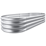 Galvanized Raised Garden Bed Planter Box Kit (4' x 2' x 1')