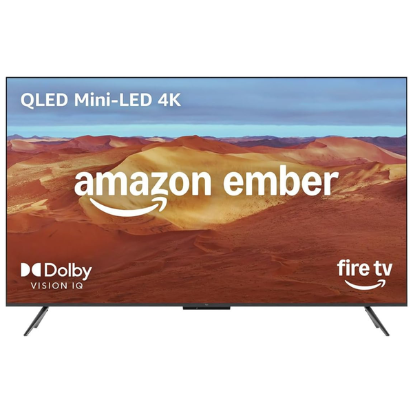 65" Amazon Ember 4K Ultra HDR Smart QLED Mini-LED Fire TV