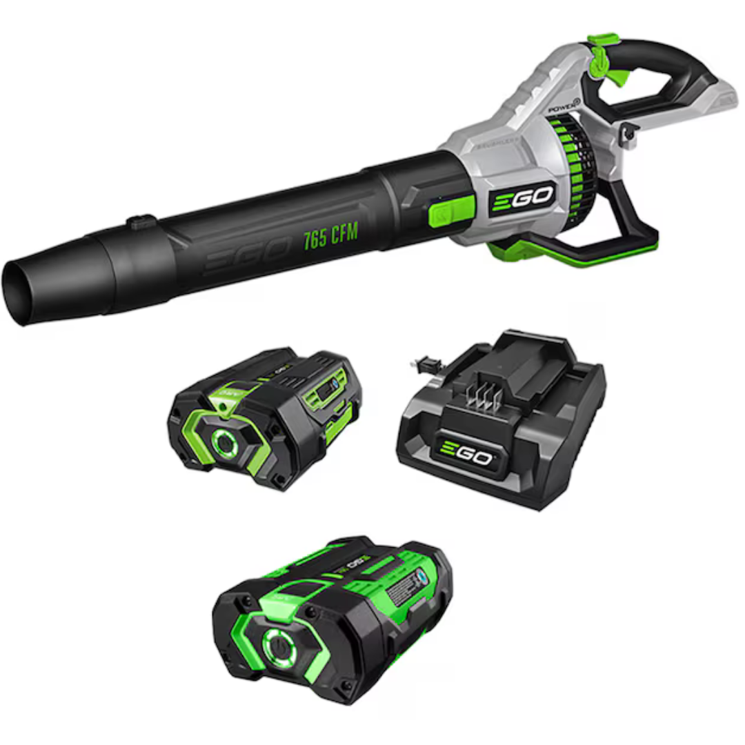 EGO Power+ 56V Brushless Cordless Leaf Blower with 5.0Ah & 2.5Ah Battery