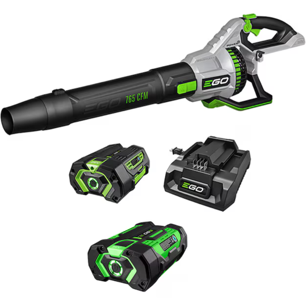 EGO Power+ 56V Brushless Cordless Leaf Blower with 5.0Ah & 2.5Ah Battery