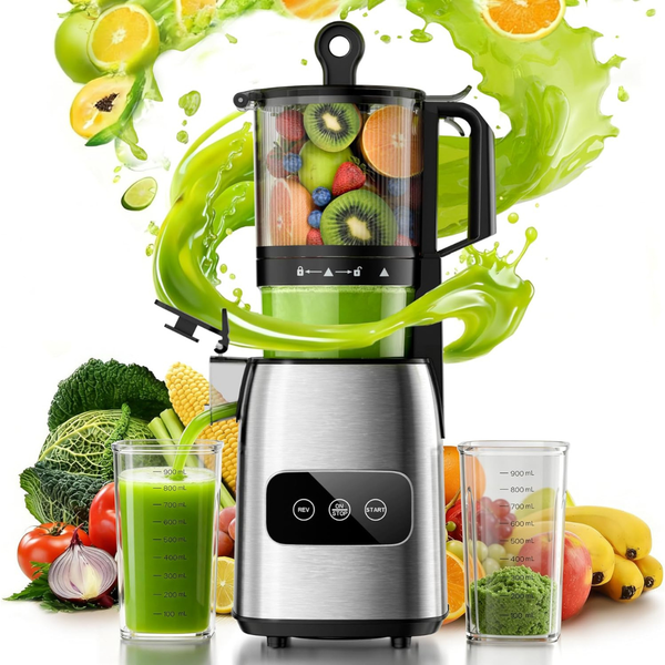 Kismile 5.6" Wide Feed Cold Press Juicer Machine