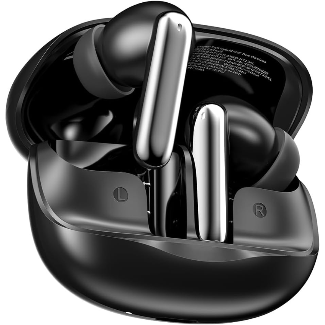 Wegear Hybrid Active Noise Cancelling Bluetooth 5.4 Earbuds (Black or White)