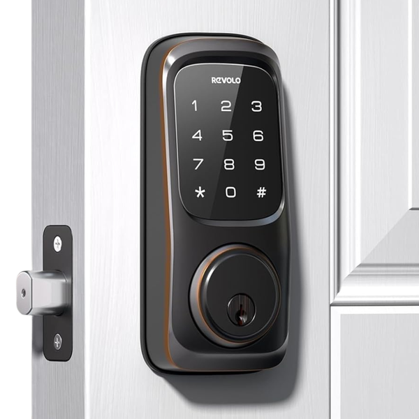 Revolo Keyless Electronic Deadbolt with Touchscreen Keypad