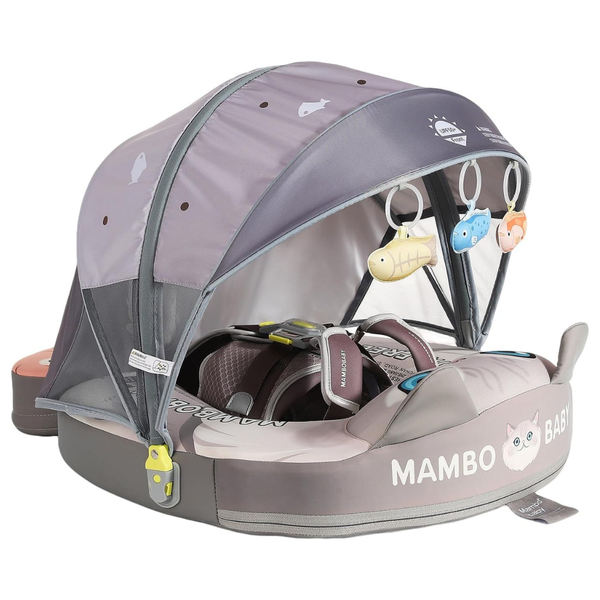 Mambobaby Float Deluxe Baby Pool Float with Canopy & Tail (Various)