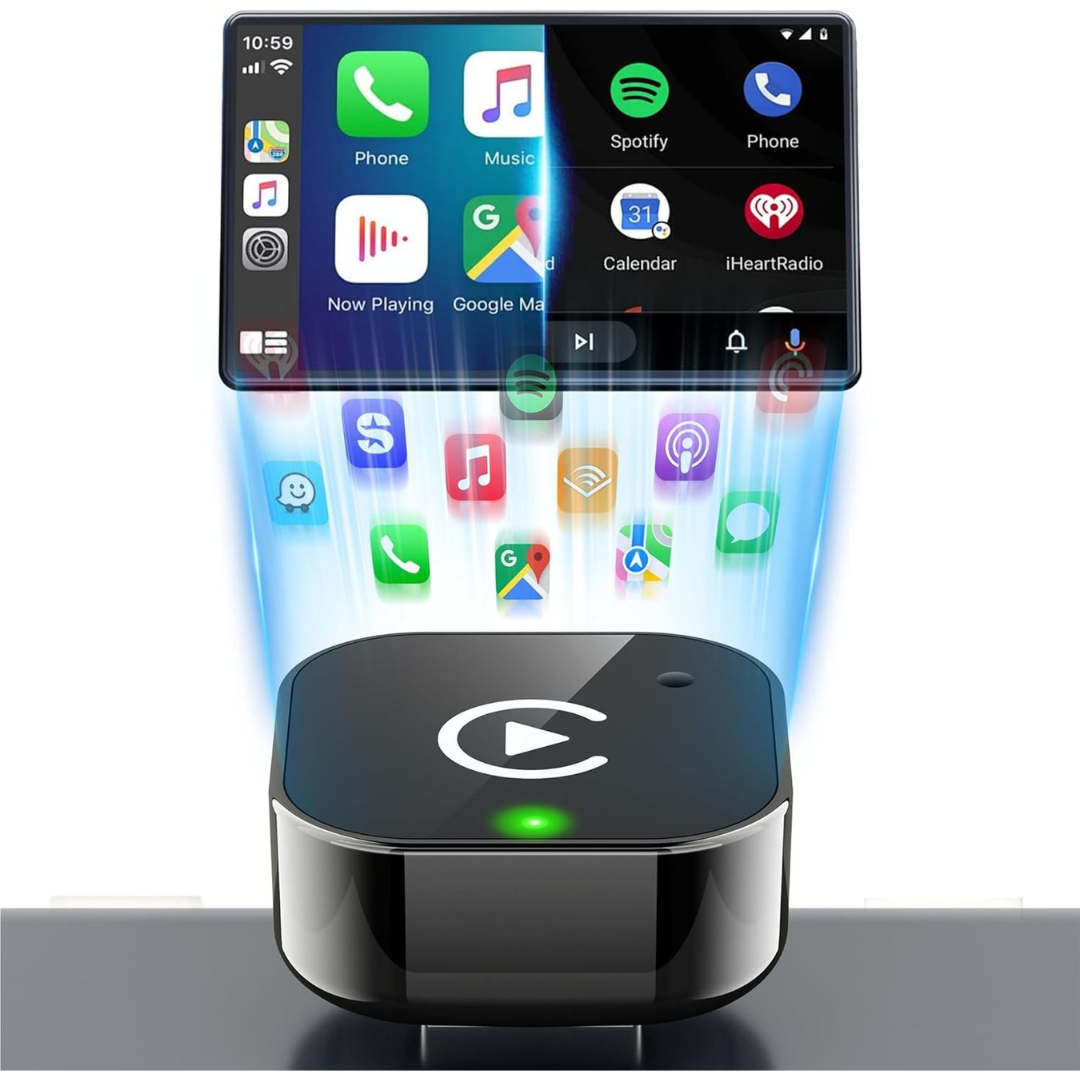 2-in-1 Wireless CarPlay & Auto Adapter