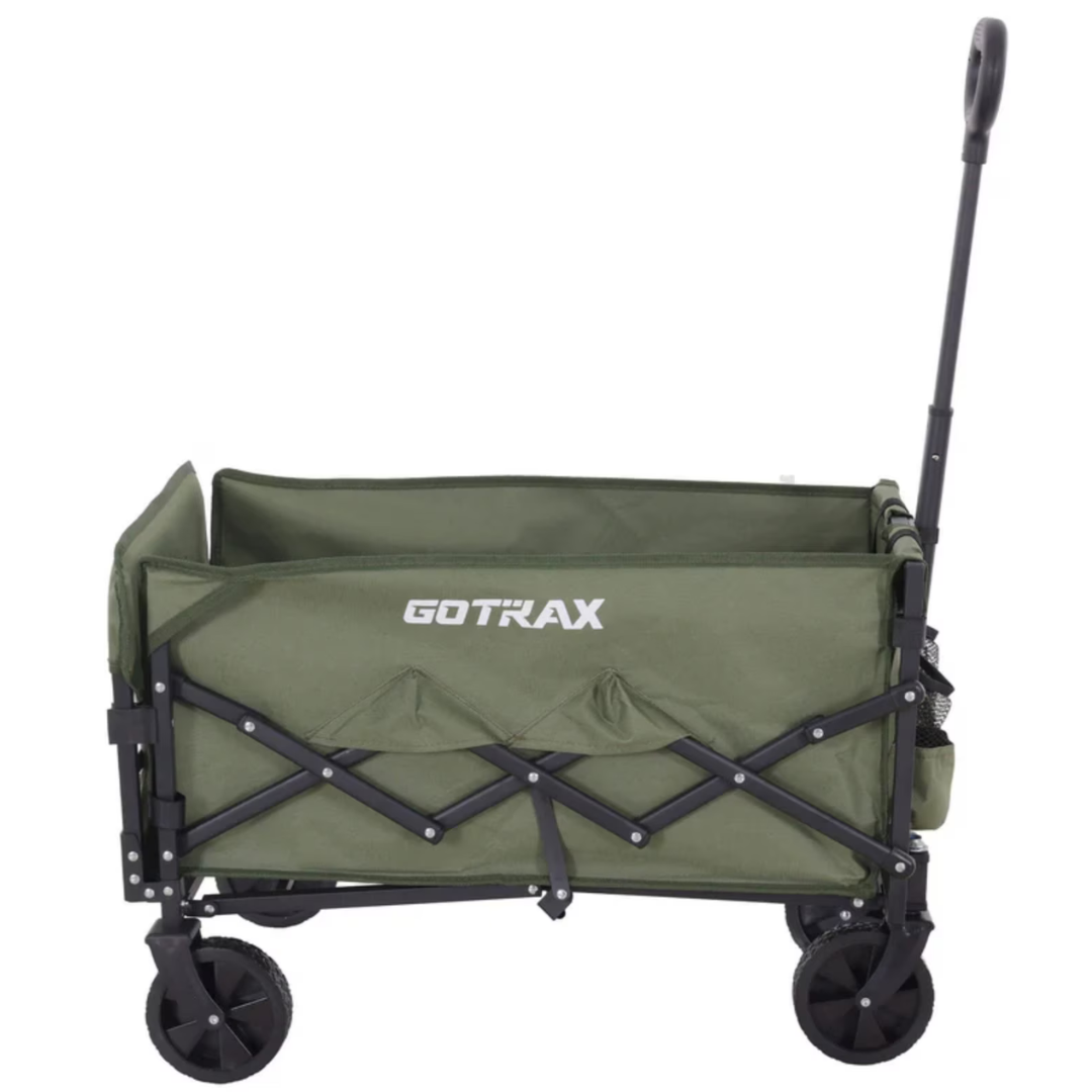 GoTrax Collapsible Folding Wagon Cart (350LB Capacity)