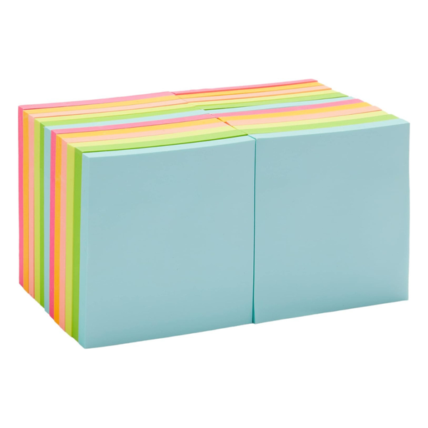 24-Pack Amazon Basics 3" X 3" Square Sticky Notes