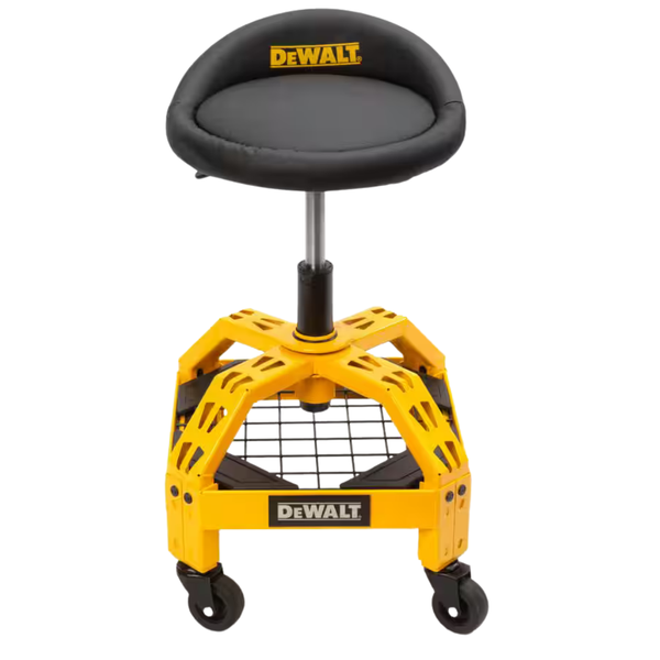 DeWALT Adjustable Creeper Shop Stool With Casters