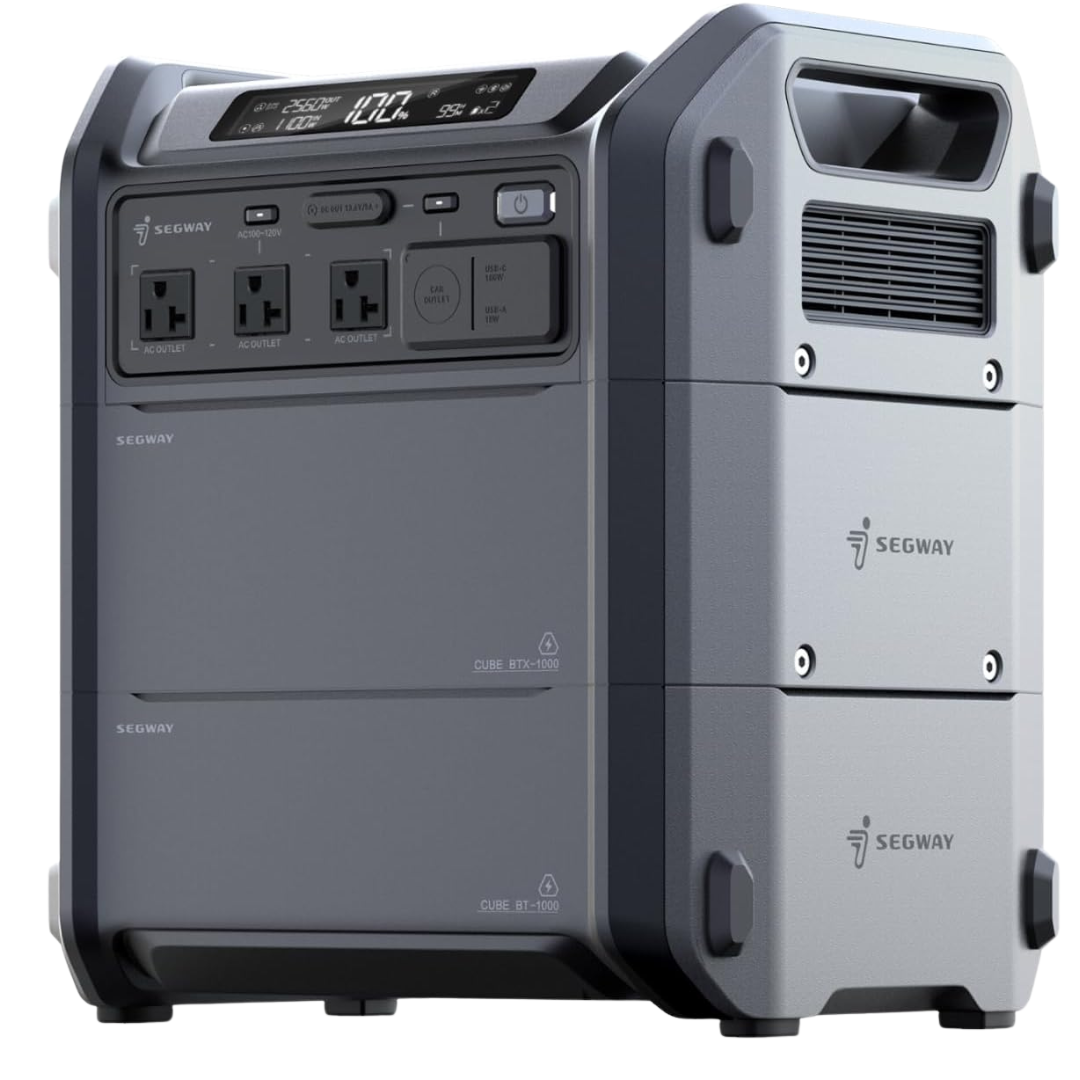 Segway Cube 2000 2048Wh LiFePO4 Portable Power Station