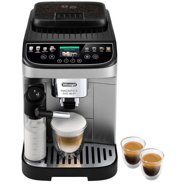 De'Longhi Magnifica Evo Next Fully Automatic Espresso Machine With Grinder & Milk