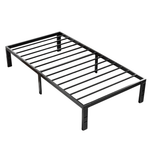 14" Sweetcrispy Twin Size Heavy Duty Metal Bed Frame