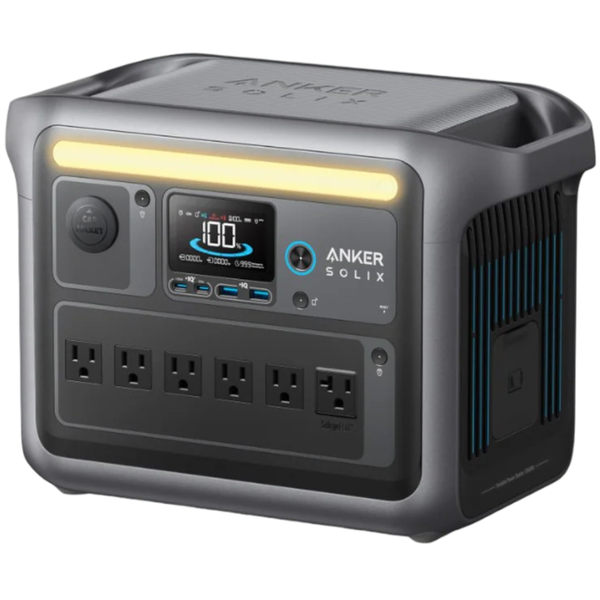 Anker Solix C1000 1800W 1056Wh LiFePO4 Portable Solar Power Station