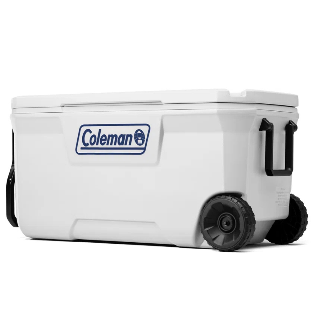 100-Qt Coleman 316 Series Wheeled Marine Hard Cooler