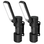2-Pack Letour 5000lm Rechargeable LED Magnetic Work Light W/ 180 Deg. Rotation