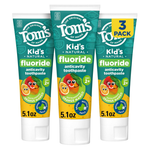 3-Pack 5.1-Oz Tom's Of Maine ADA Approved Fluoride Children's Toothpaste