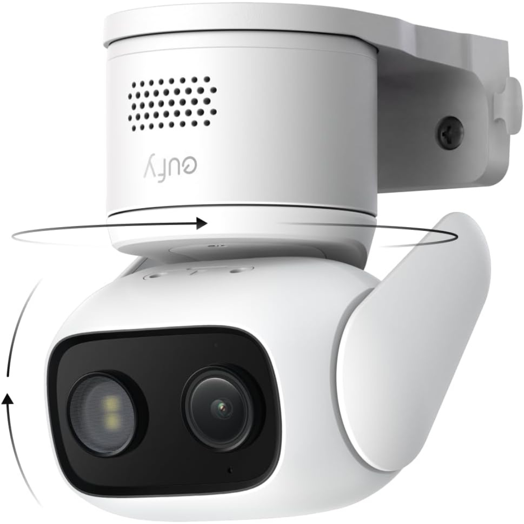 Eufy Wired Cam C31 360 Deg. Color Night Vision Security Camera W/ Pan & Tilt