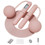 2-in-1 Cordless Ball-Weighted Jump Rope With LCD Display (Various)