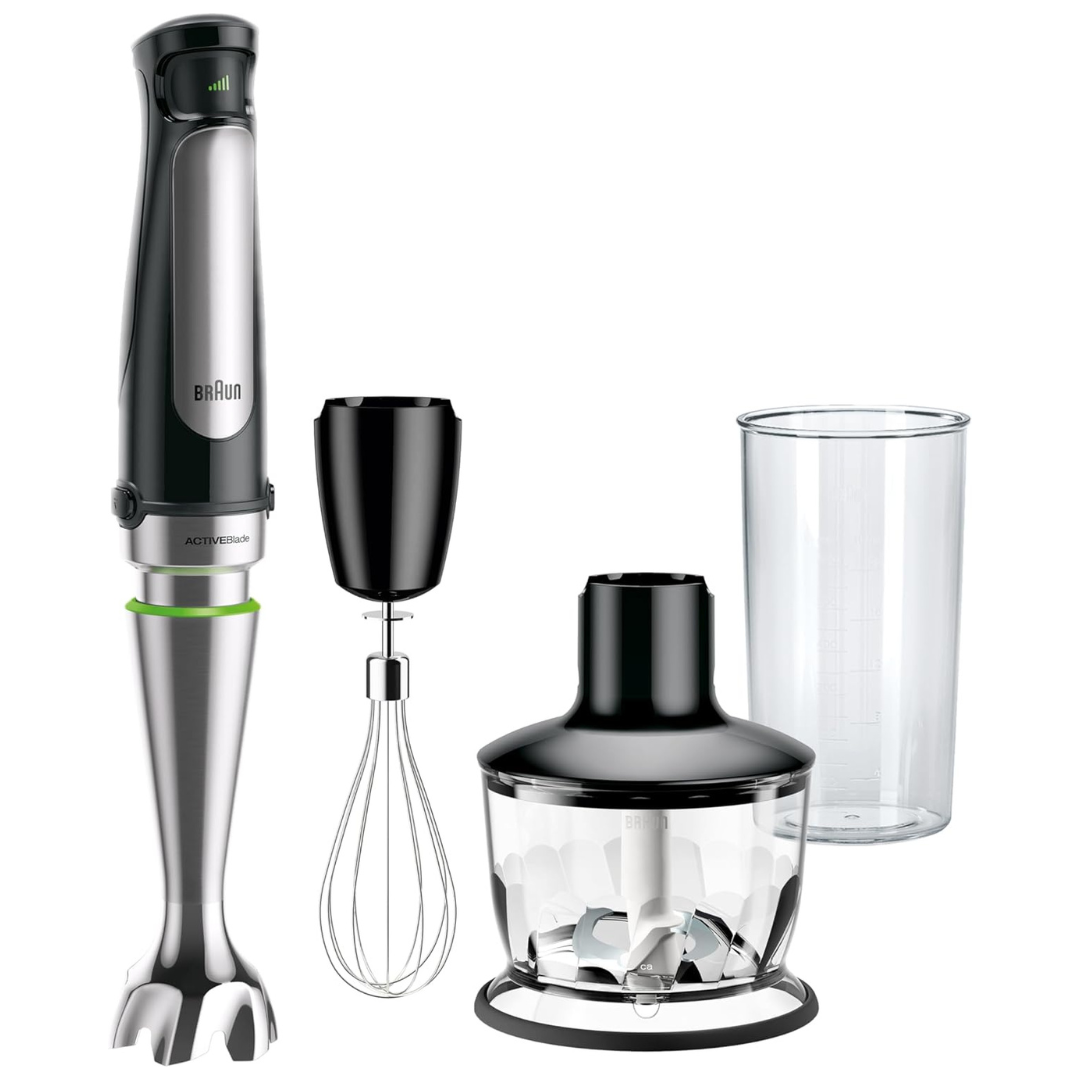 Braun MultiQuick 7 3-in-1 Immersion Blender With Food Processor