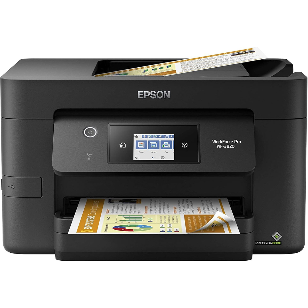 Epson Workforce Pro Wireless Network Inkjet 4-in-1 Printer