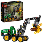 117-Piece LEGO Technic John Deere 1470H Wheeled Harvester Building Toy (42218)