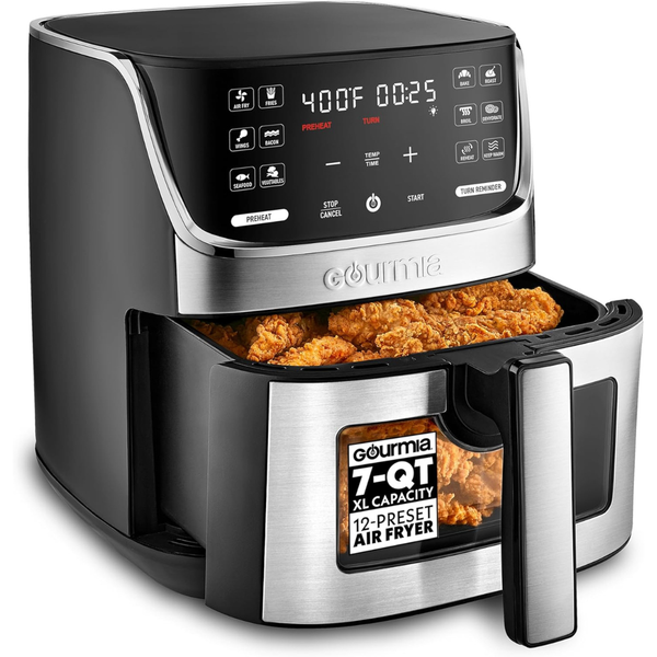 7 Qt Large Capacity Gourmia Air Fryer