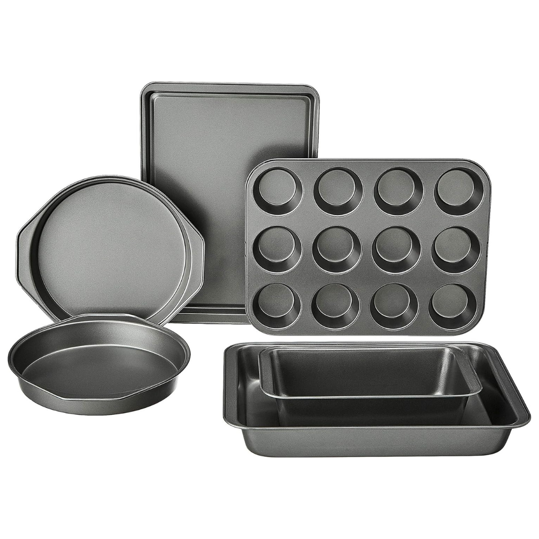 6-Piece Amazon Basics Nonstick Carbon Steel Bakeware Set
