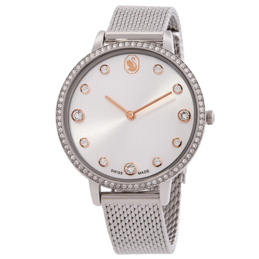 Swarovski Women's Clarica Stainless Steel Swiss-Made Watch