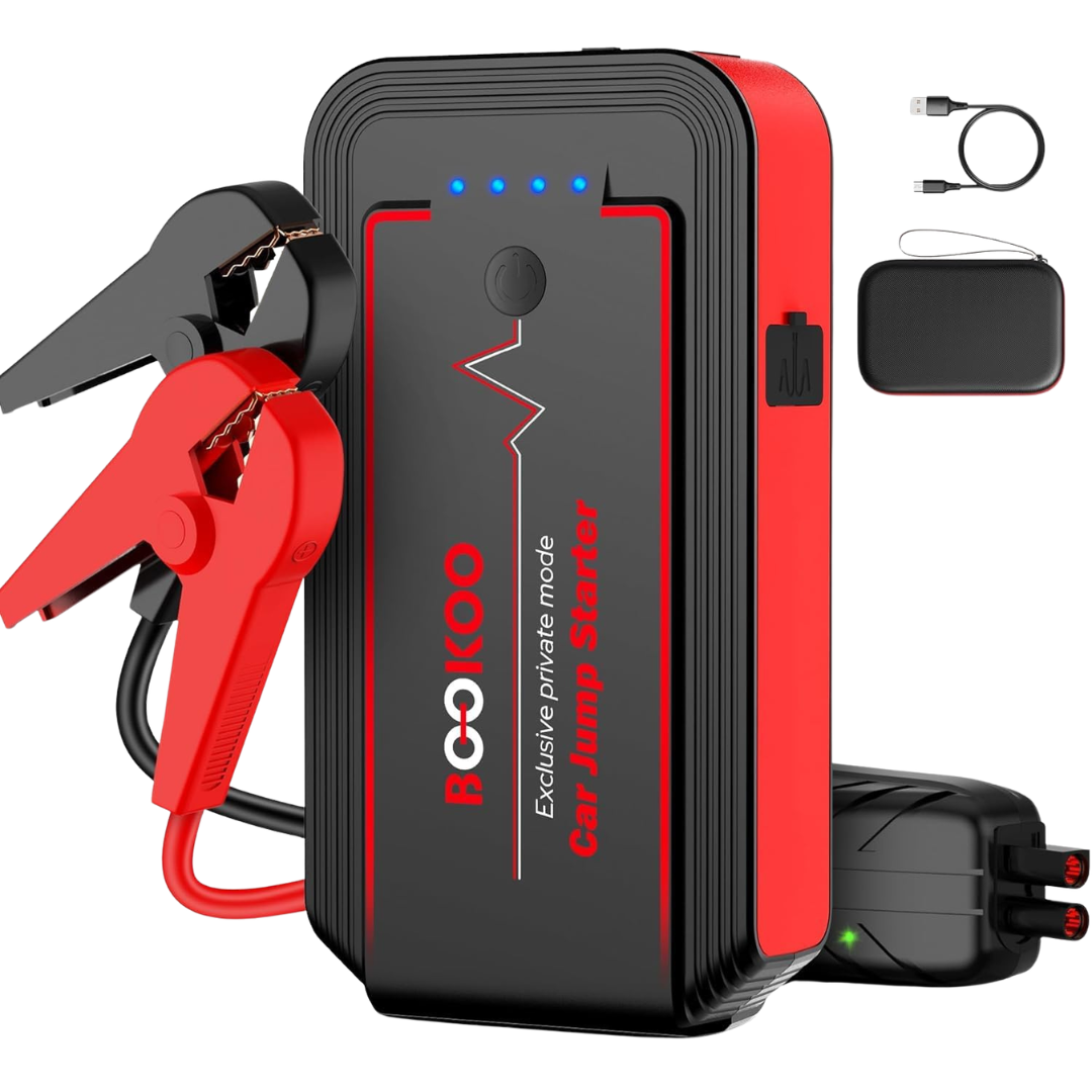 Bookoo 12V 20000mAh 4500A Portable Car Jump Starter