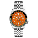 SEIKO 5 Sports GMT Automatic Orange Dial Men's Watch