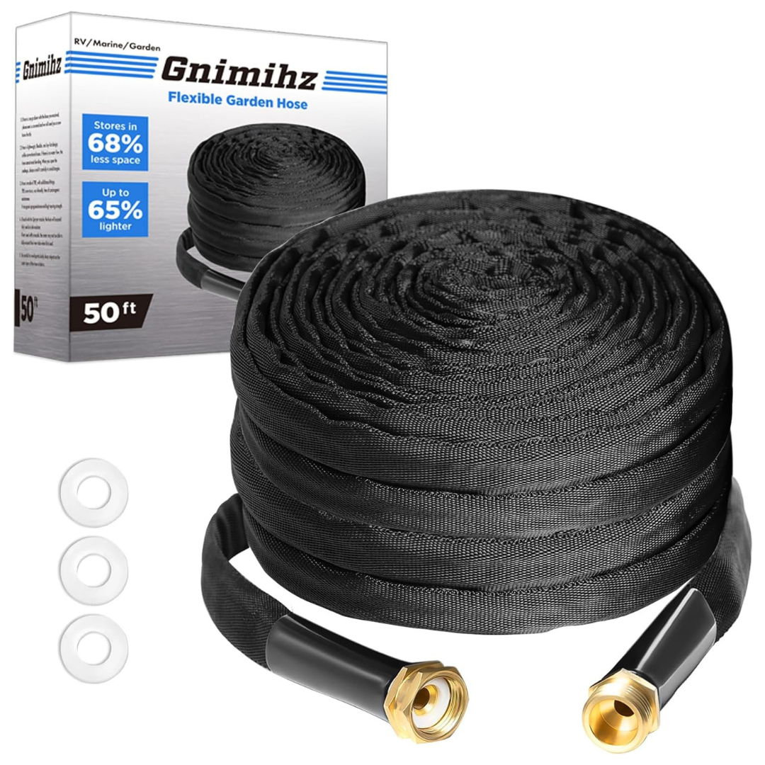 50ft Ultra-Light Flexible TPE Garden Hose