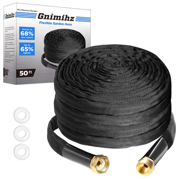 50ft Ultra-Light Flexible TPE Garden Hose