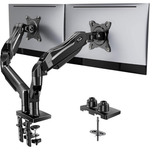 Full Adjustable Desk Mount Dual Monitor Stand For 13" To 32" Screens