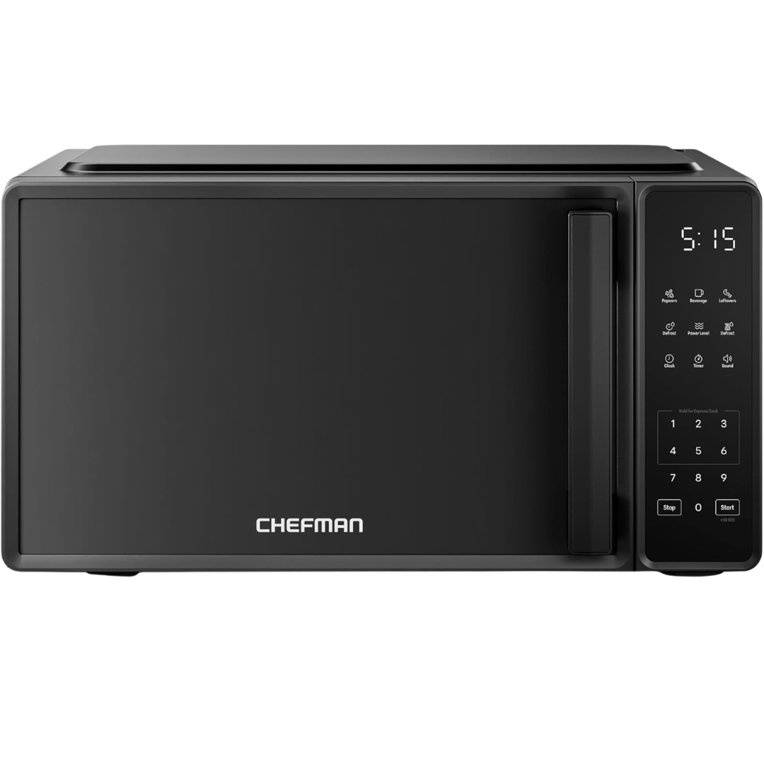 Chefman 700W 0.7 Cu. Ft Countertop Microwave Oven W/ 6 Cooking Presets