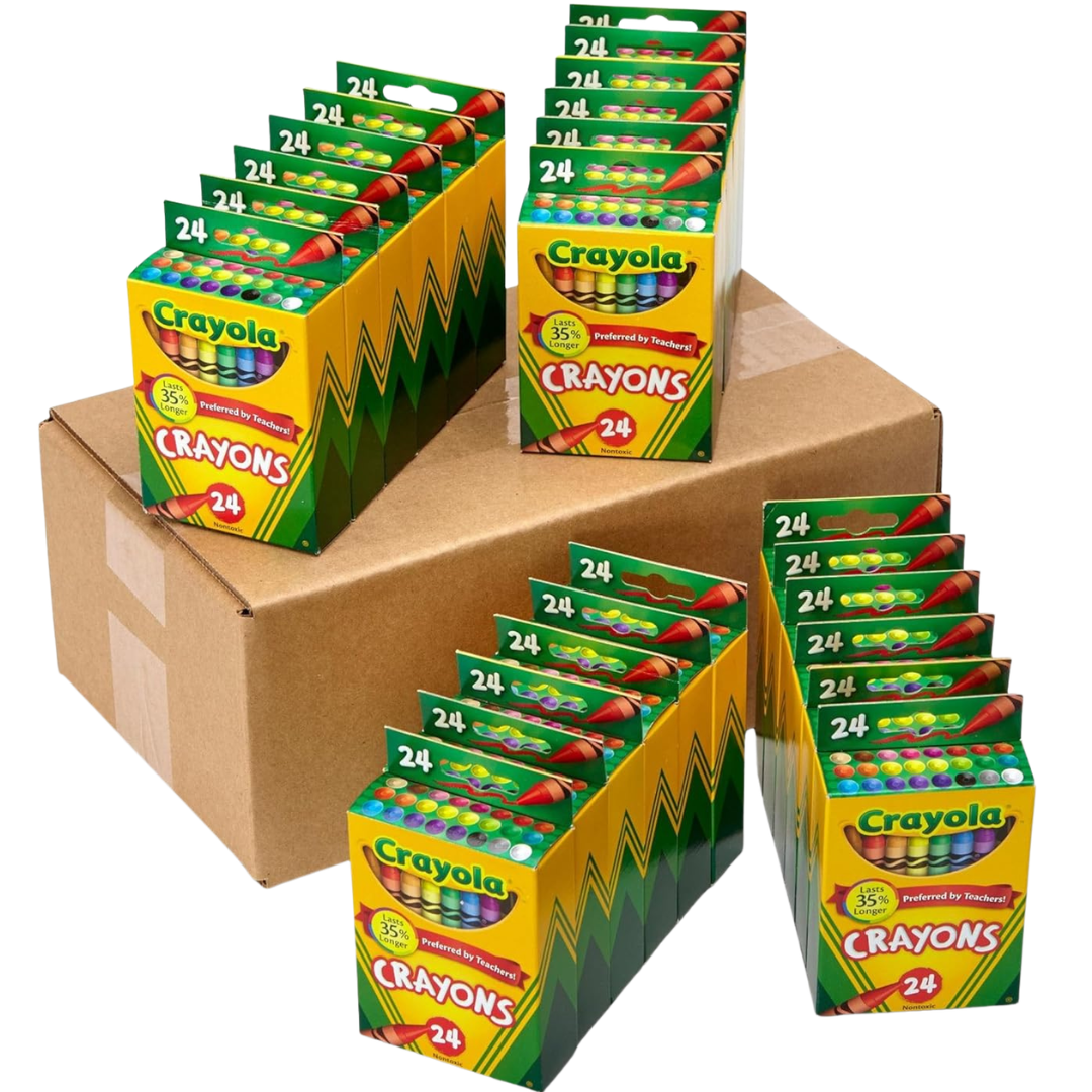 576-Count (24-pk X 24-ct) Crayola Crayons