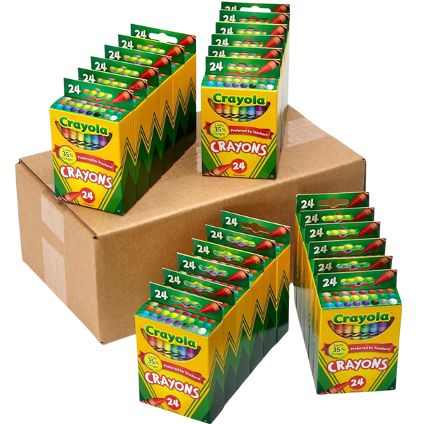 576-Count (24-pk X 24-ct) Crayola Crayons