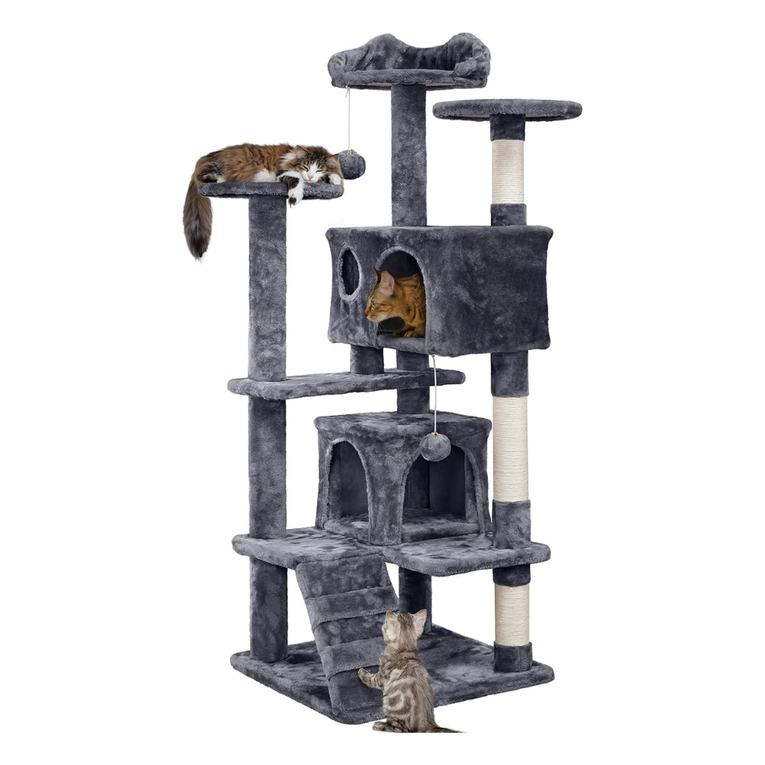 Yaheetech 54" Multi-Level Cat Tree Tower