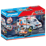 Playmobil Ambulance With Accessories And 3 Figures