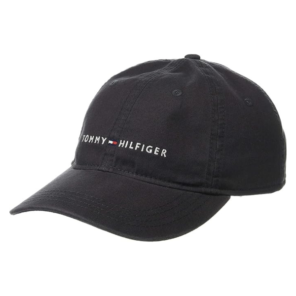 Tommy Hilfiger Men's Cotton Logo Baseball Cap
