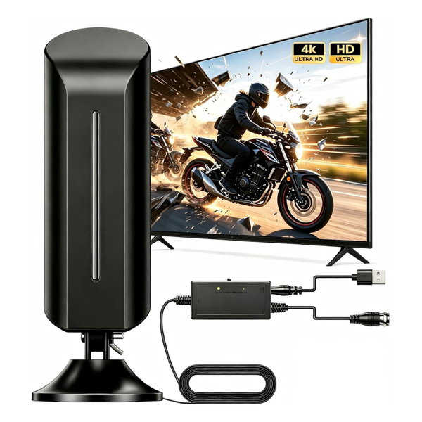 Long-Range Digital HD TV Antenna For Smart TVs