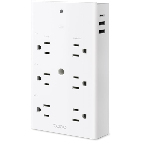 TP-Link Tapo 9-Outlet Smart Plug Outlet Extender