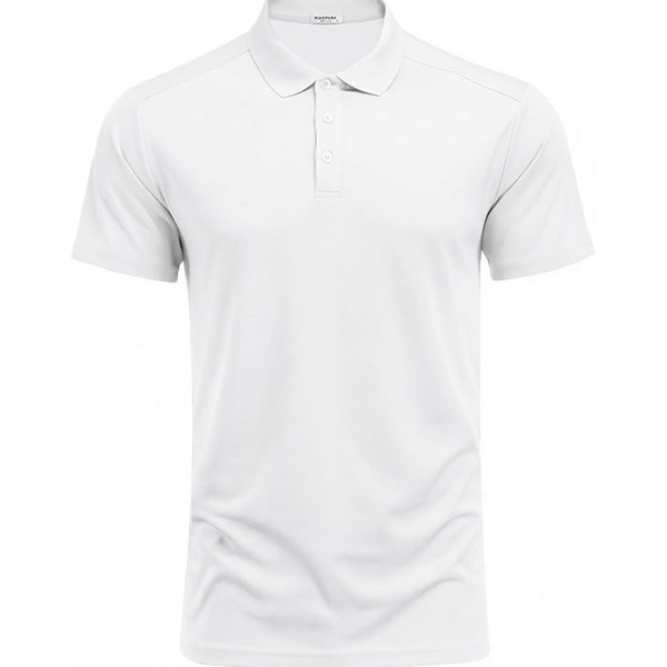Men's Short Sleeve Athletic Fit Golf Polo Shirt (Various)