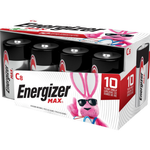 8-Count Energizer MAX Premium Alkaline C Cell Batteries