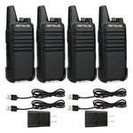 4-Pack Retevis Long Range = Two Way Walkie Talkie Radios