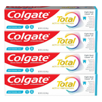 4-Pack 5.1-Oz Colgate Total Active Prevention Whitening Gel Toothpaste