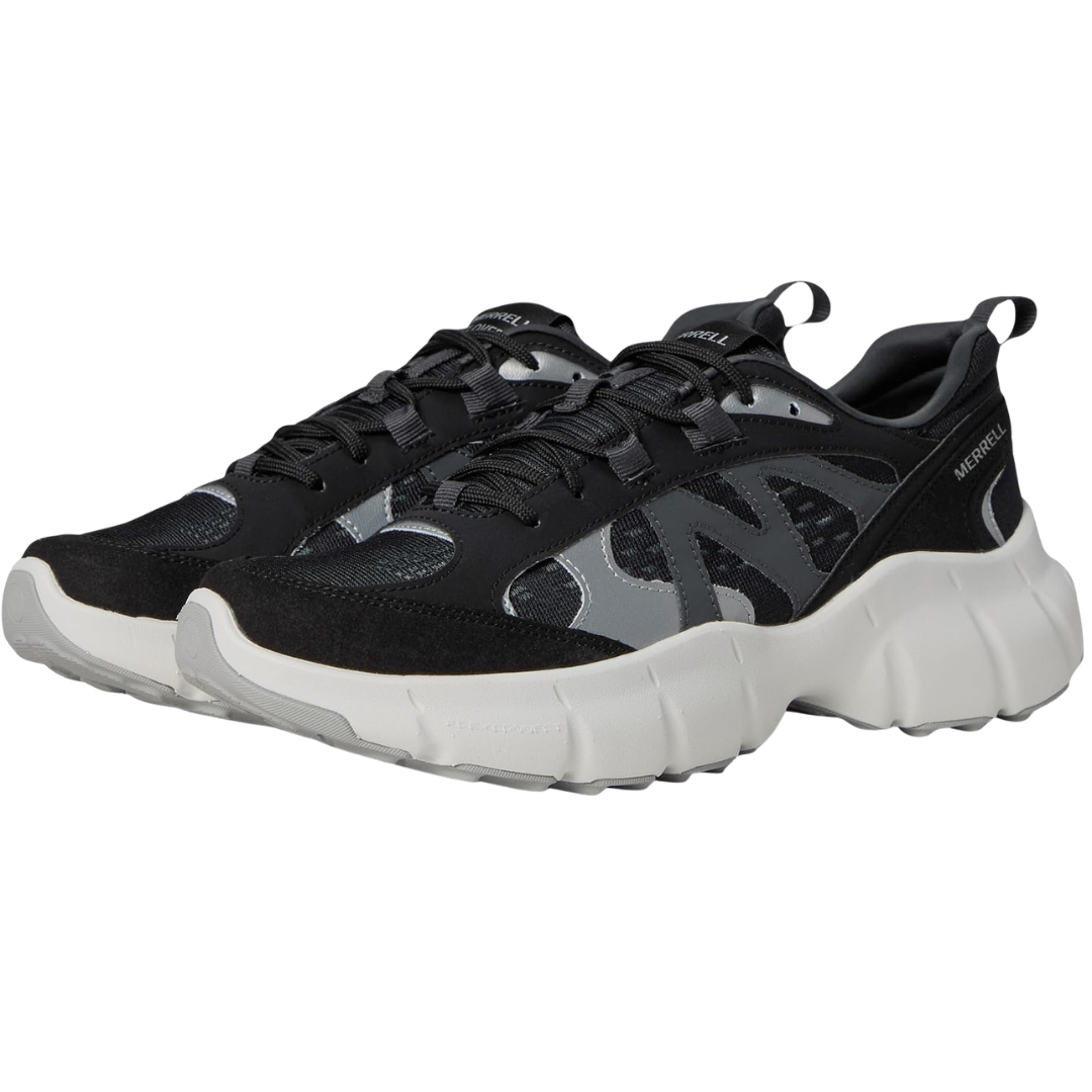Merrell Women's Clover Tech Shoes (Various Sizes In Black/White)