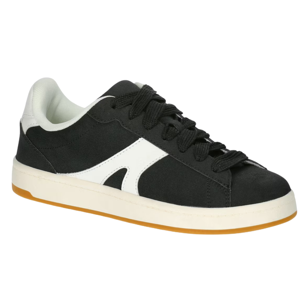 No Boundaries Women's Chunky Lace-Up Skate Sneakers