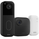 Blink Video Doorbell + Outdoor 4 Wireless Smart Security Camera W/Sync Module